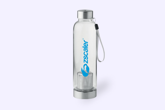 LocalHeroBox Infuser Glass Bottle