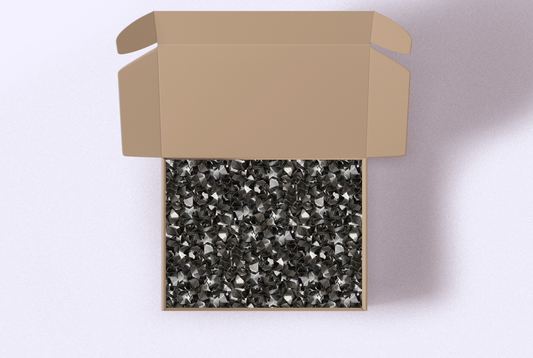 LocalHeroBox Recycled Filling Chips - black